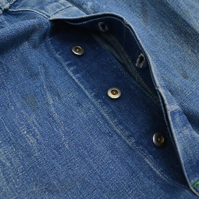 40's ww2 WARDS POWR HOUSE DENIM OVERALL...