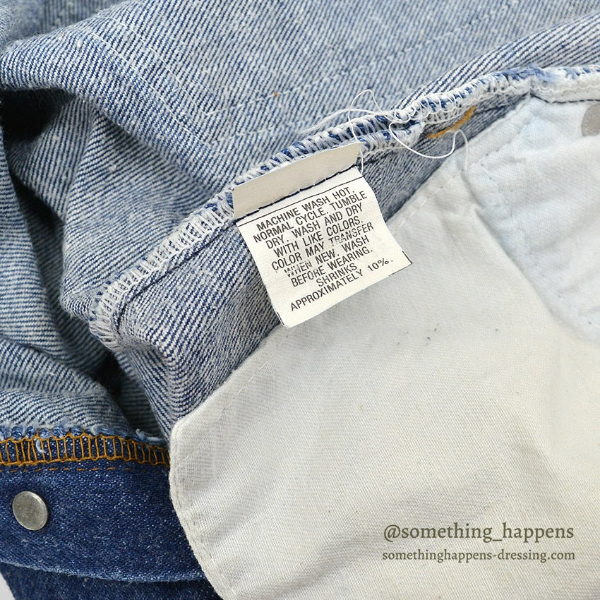 1980's Levi's 1501-0117 DENIM PANTS... W32/L27