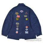 1950's DUBBLEWARE MEMORIAL RAILROAD DENIM COVERALL...