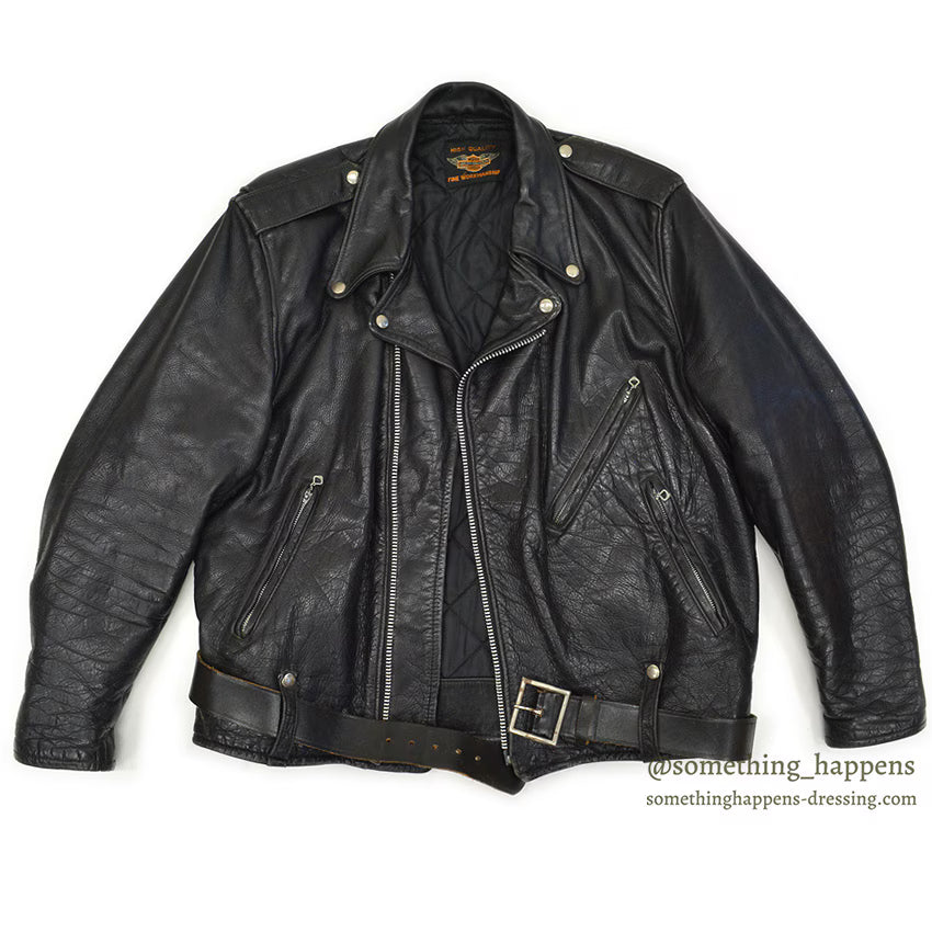 1950's~ HARLEY DAVIDSON CYCLE CHAMP MOTOR CYCLE JACKET ... 48