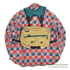 1990's DEADSTOCK COLUMBIA FORE & AFT PACK FISHING VEST...