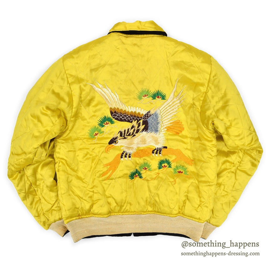1950's JAPAN SOUVENIR JACKET スカジャン MILITARY U.S.S. ROSS 別珍 YKKジッパー ...