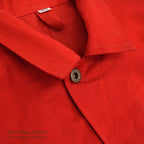 1950's HERCULES NATION-ALLS RED HBT WORK COVERALL ... 38R
