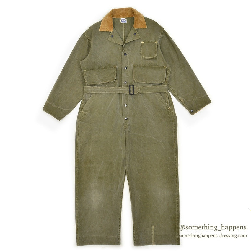~1950's HINSON HUNTING COVERALLS RARE DETAIL...