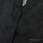 1950's JAPAN SOUVENIR JACKET スカジャン ALL BLACK TTSジッパー ...