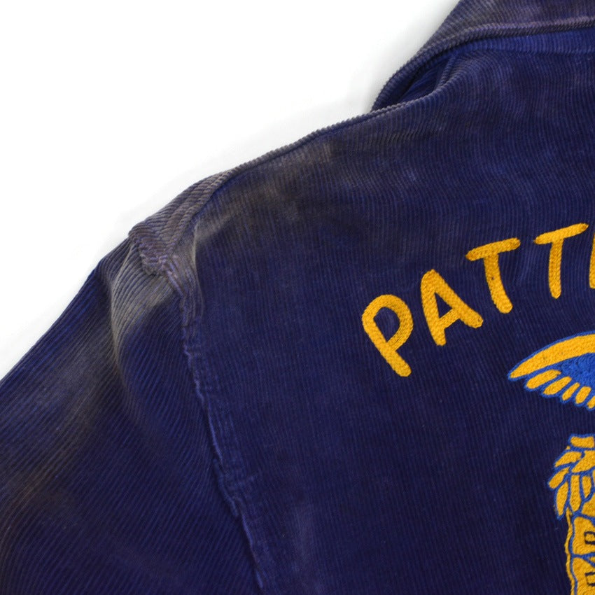 40's FFA embroidery button front jacket, rare... 42