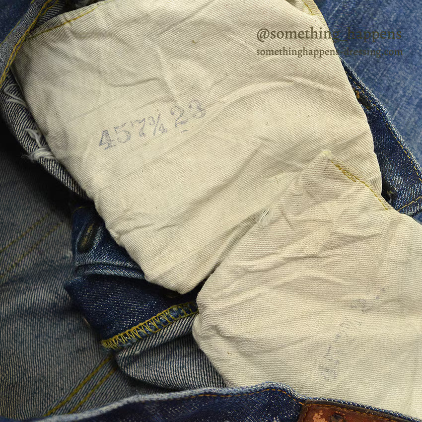1940's~ LEVI'S 501XX c.1947 SUPER HIGE... W32/L29