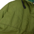 1970's 10X OLIVE GREEN HUNTING DOWN COAT...S
