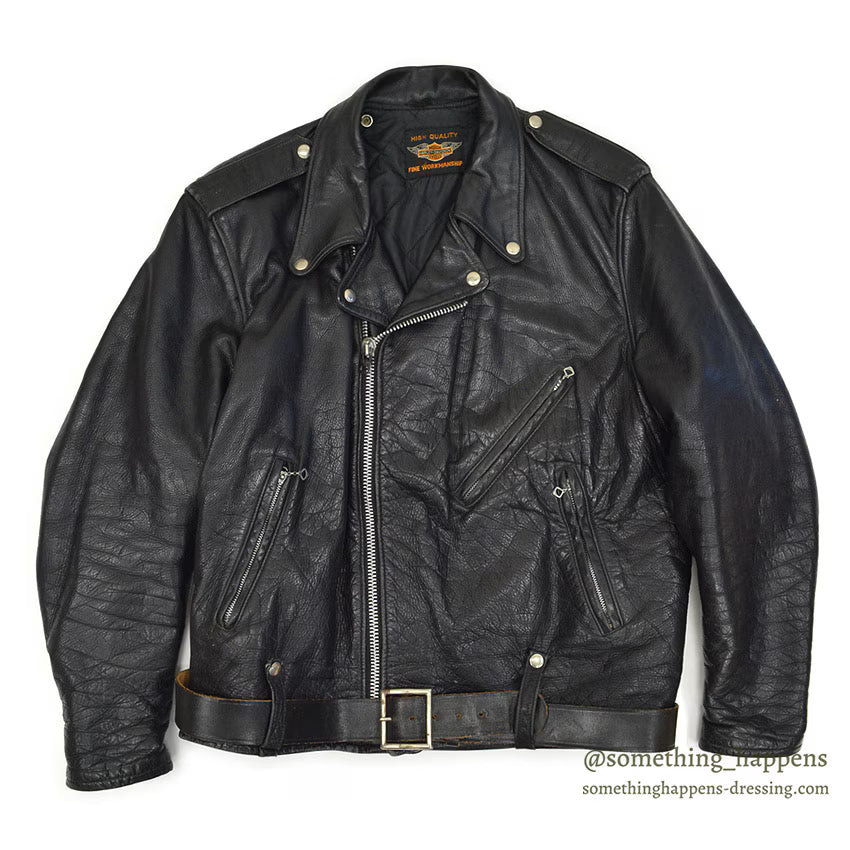 1950's~ HARLEY DAVIDSON CYCLE CHAMP MOTOR CYCLE JACKET ... 48