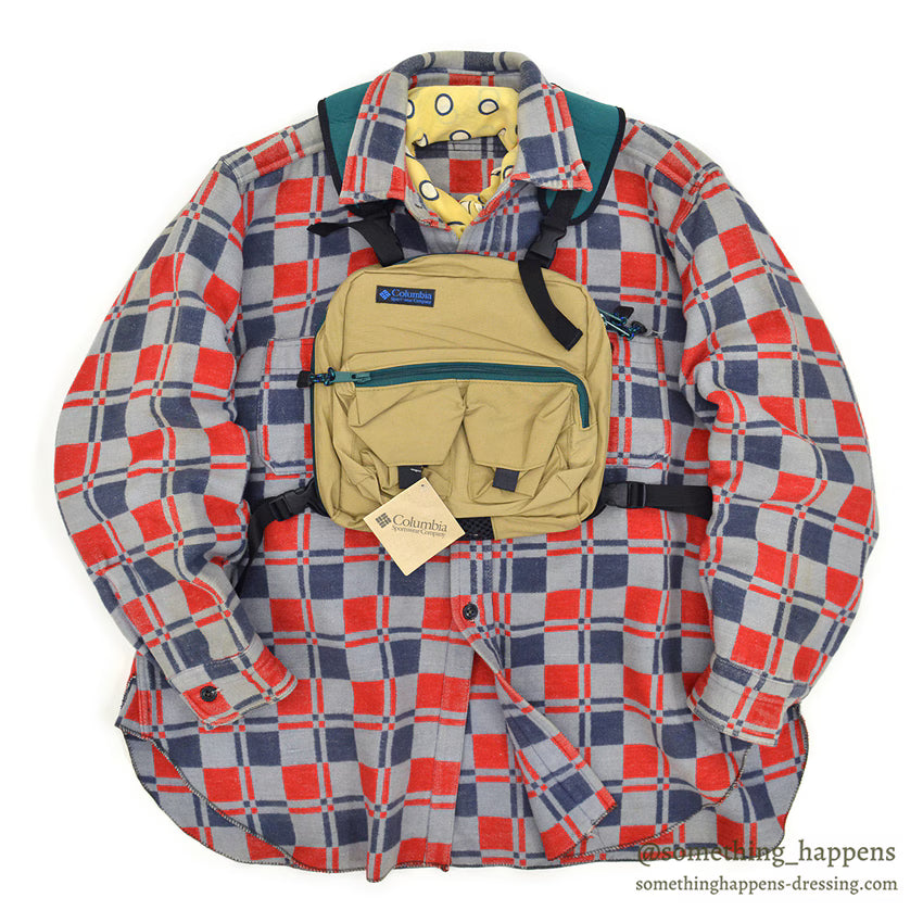 1990's DEADSTOCK COLUMBIA FORE & AFT PACK FISHING VEST...