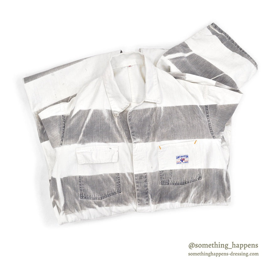 1940's CAN'T BUST'EM PRISONER COSTUME HBT COVERALLS ... 46