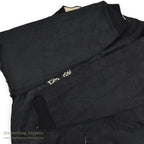 1950's JAPAN SOUVENIR JACKET スカジャン ALL BLACK TTSジッパー ...