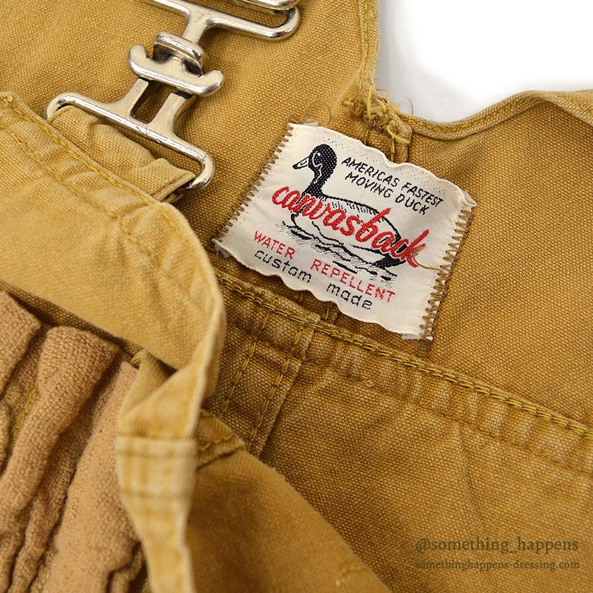 1970's CANVASBACK HUNTING OVERALL...W37/L26