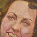 1940's WW2 N-1 DECK JACKET / PORTRAIT PAINT, SUPER RARE...