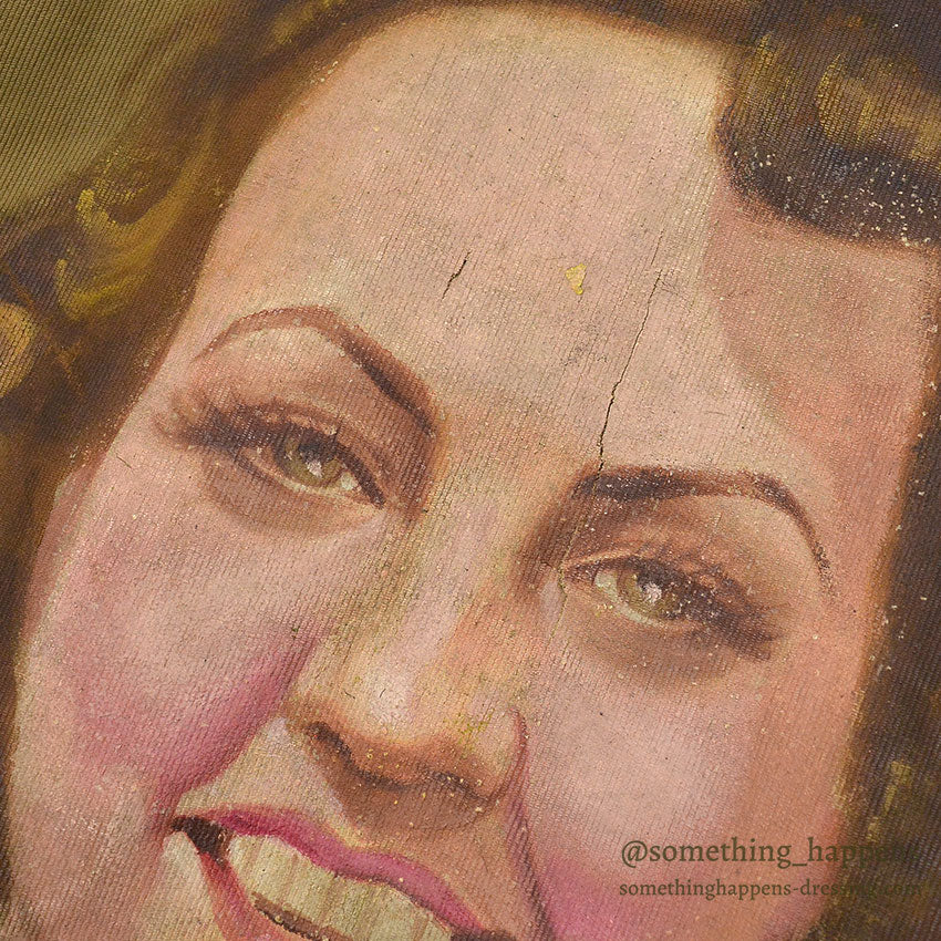1940's WW2 N-1 DECK JACKET / PORTRAIT PAINT, SUPER RARE...