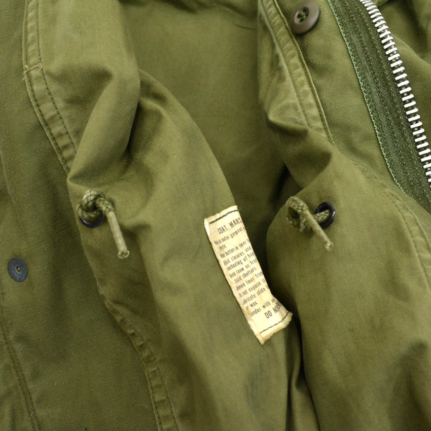 60's US ARMY M-65 2nd Aluminum Zip Small-Short!! 1