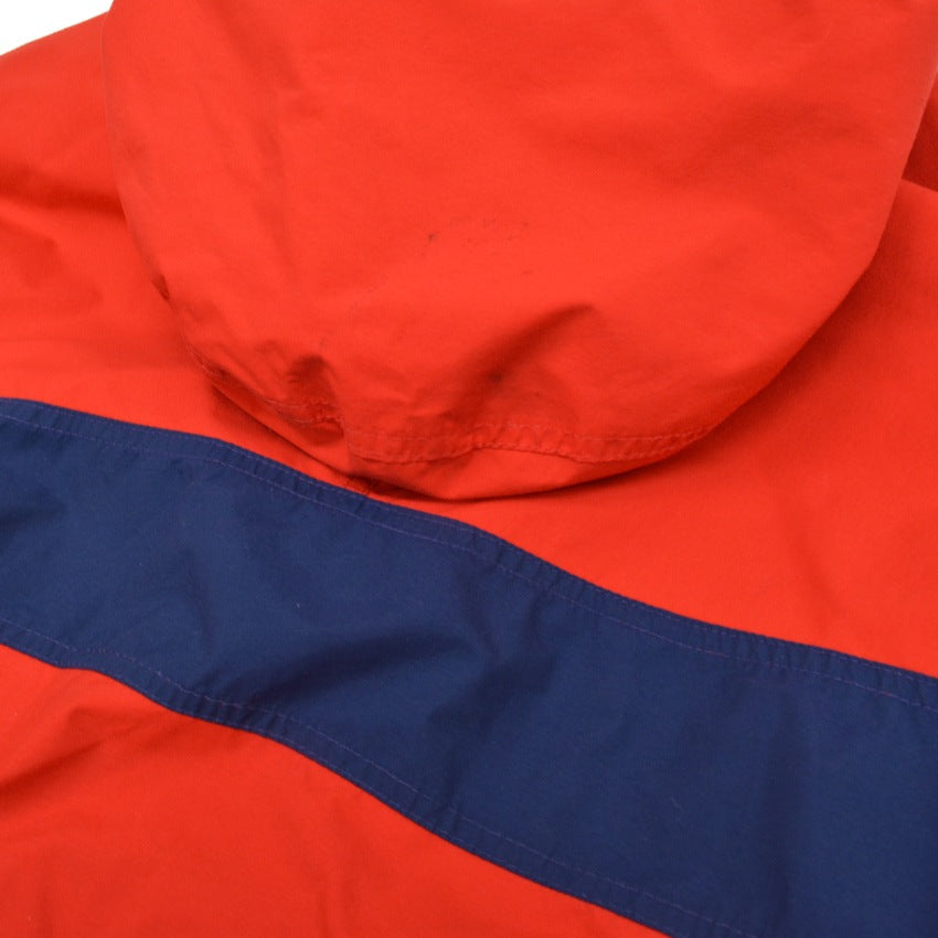 80's Eddie Bauer Red x Navy Two-Tone Mountain Parka... Size M