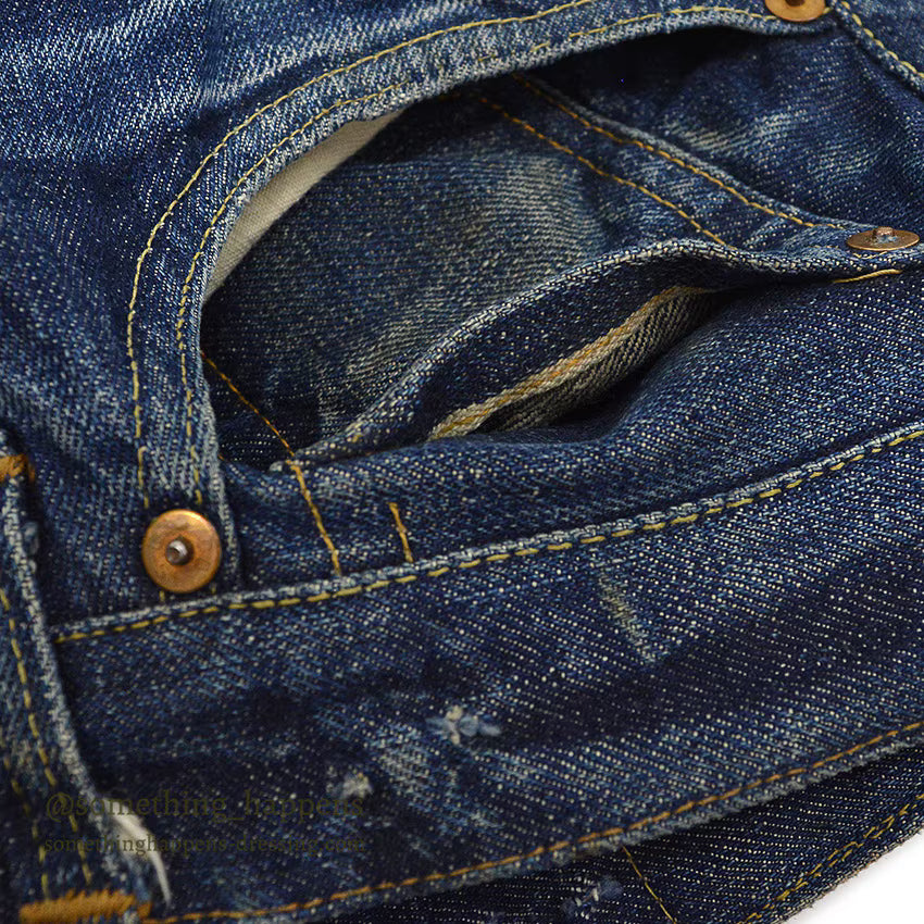 1940's~ LEVI'S 501XX c.1947 SUPER HIGE... W32/L29