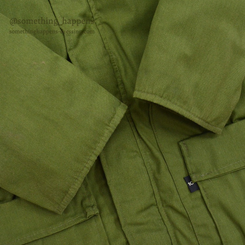 1970's 10X OLIVE GREEN HUNTING DOWN COAT...S