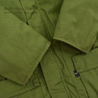 1970's 10X OLIVE GREEN HUNTING DOWN COAT...S