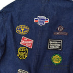 1950's DUBBLEWARE MEMORIAL RAILROAD DENIM COVERALL...