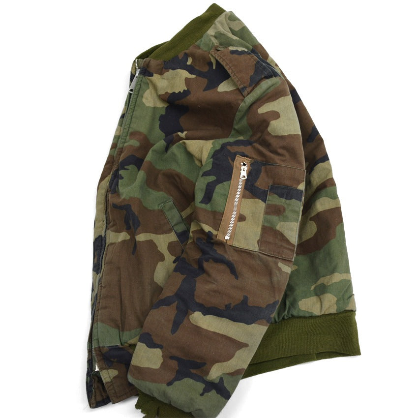 60's PIONEER 'TANKER JACKET' MA-1 style jacket... M