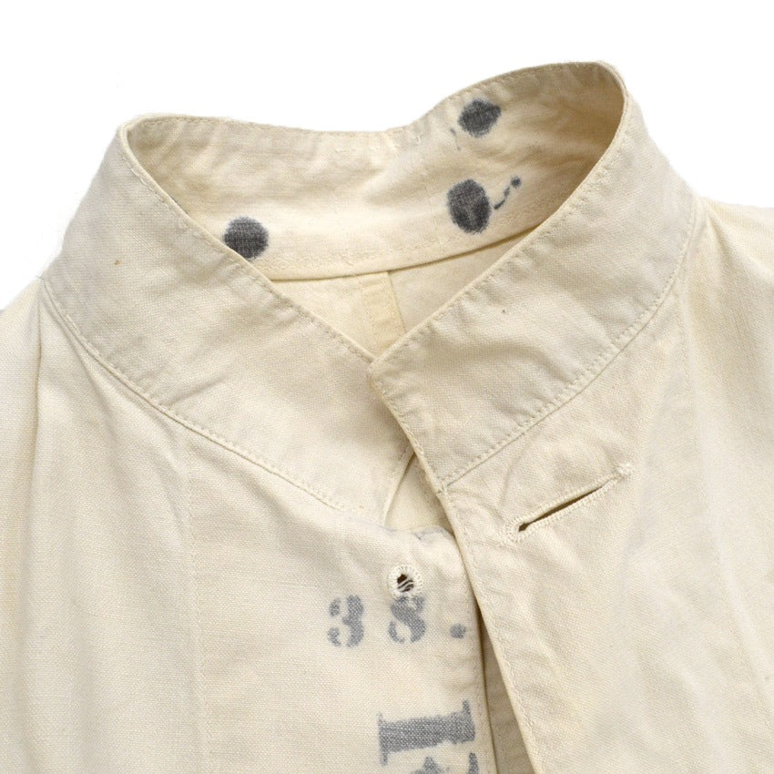 ~1920s US Navy Off-white Work Jacket - Rare...