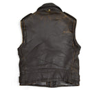 70's Schott 'PERFECTO' ONESTAR RIDERS CUT OFF BROWN
