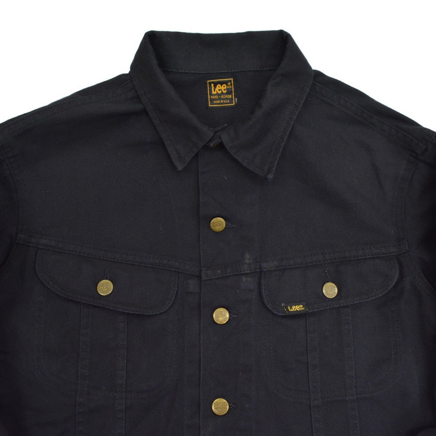 80's Lee Black Cotton Jacket - Rare...