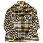 40's TOWNSTAR SPORTSWEAR プリント フランネルシャツ... L
