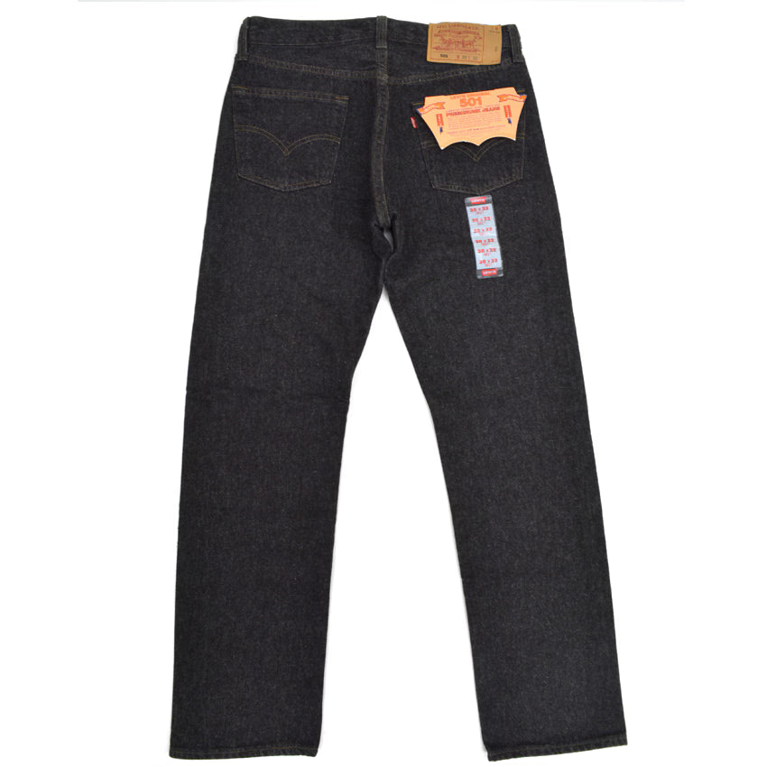 90's デッドストック Levi's 501 ブラックデニム ... W30×L32