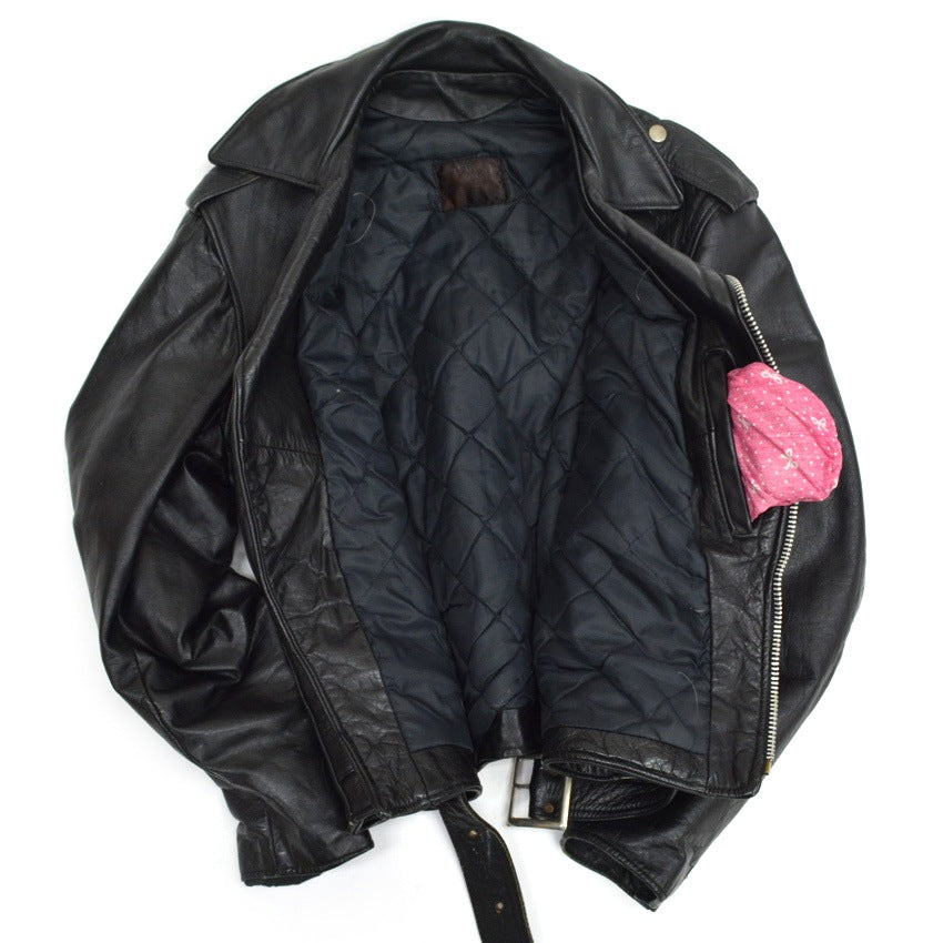 80's GREGORY & SONS rider's jacket, slubby pattern...