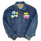 70's Levi's 70505 Small-e Denim Jacket .. Road trip 2017