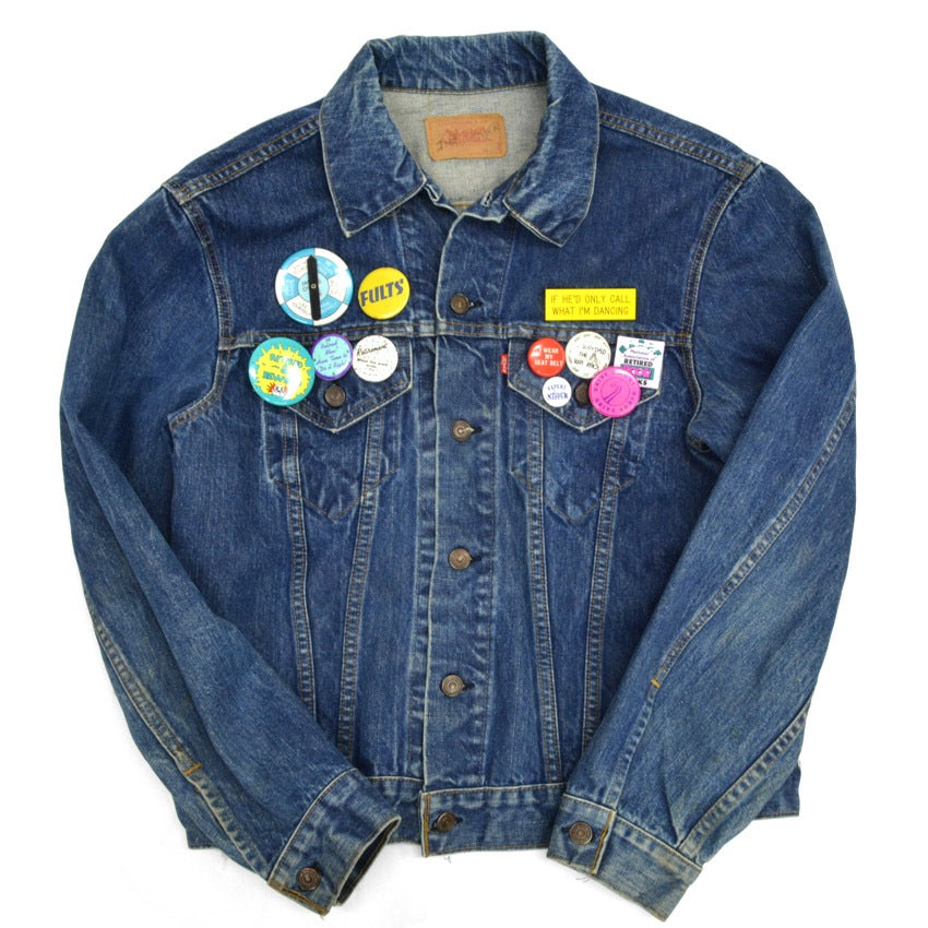 70's Levi's 70505 Small-e Denim Jacket .. Road trip 2017