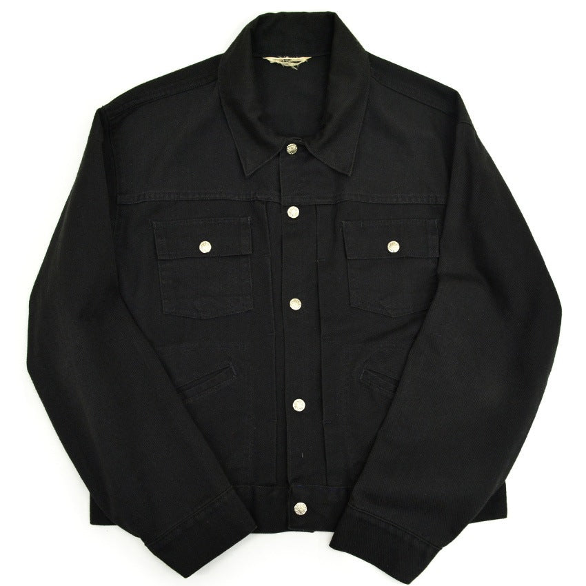 ~70's JC.PENNEY Twill Jacket, Black!! Rare Color...