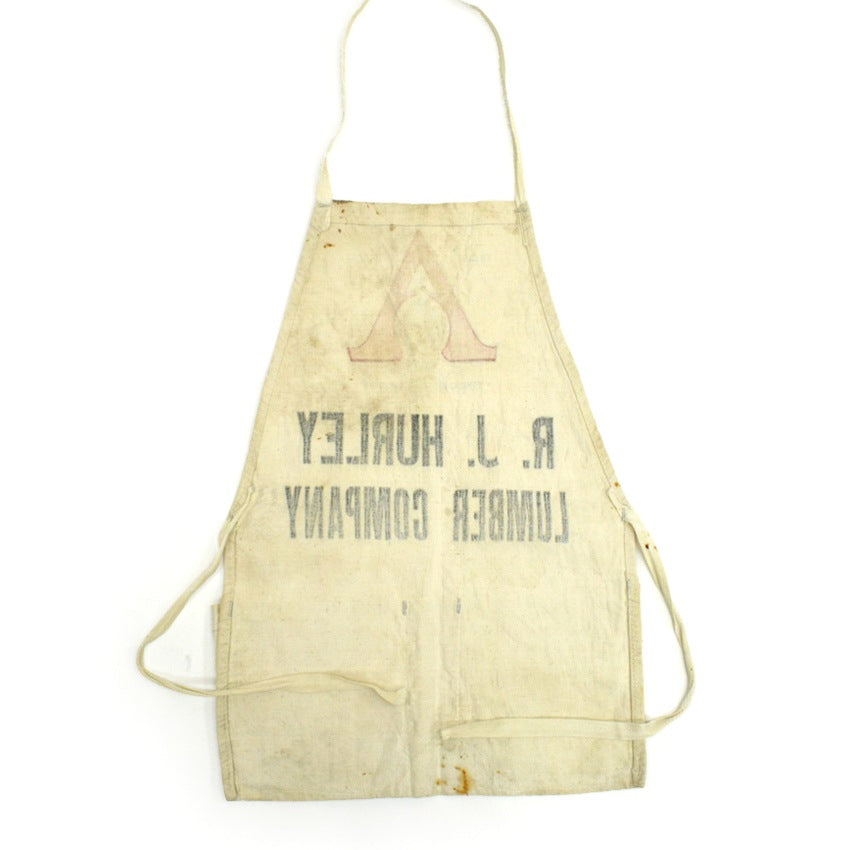 'THE OLD AMERICAN' Chief Indian Head Canvas Work Apron...