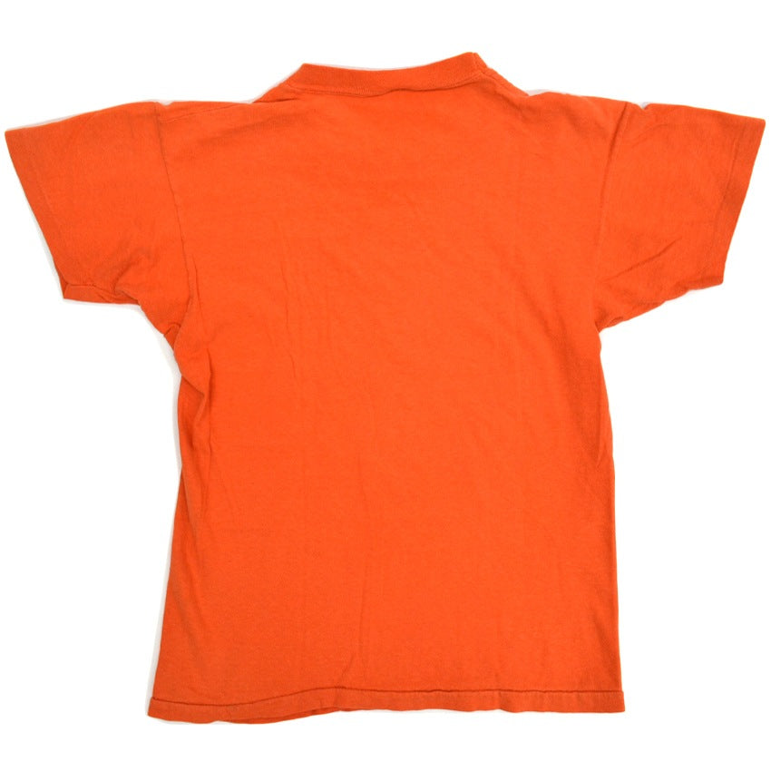 70's 'SUZUKI' checkerboard flag print T-shirt...