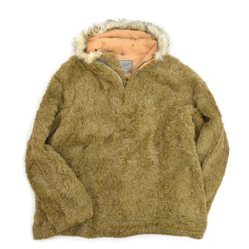50s LAND-N-LAKES Pullover Double-Face Fur Jacket ...