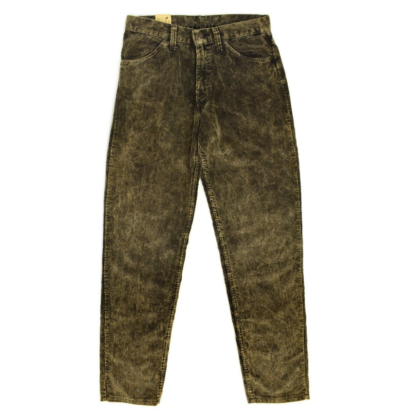 90's Deadstock Levi's 550 'relaxed fit' charcoal black corduroy pants...W31×L34