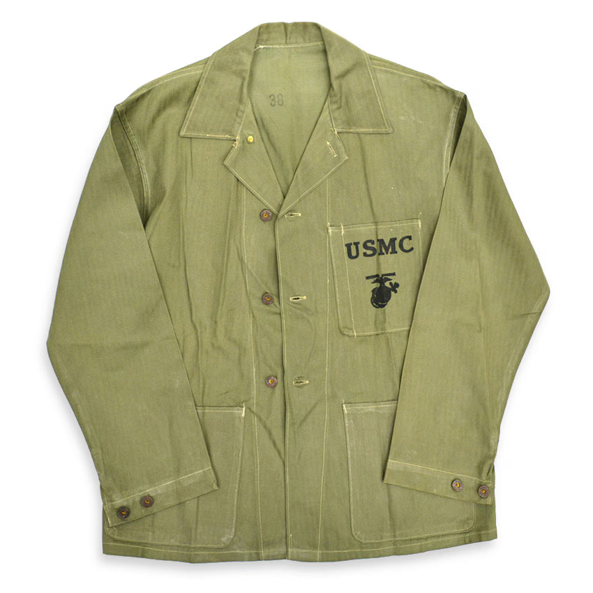 1940s Deadstock USMC P-41 HBT Jacket... 38