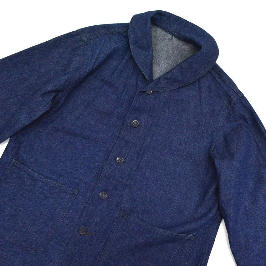 1940s US Navy Shawl Collar Denim Jacket, Mint Condition...