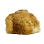 ~70's Gold Fur Hat ... 58cm