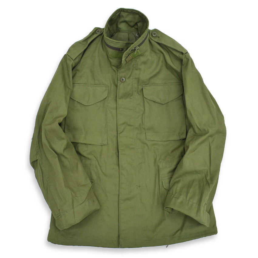 80's Deadstock USARMY M-65 OD 3rd Brass Zipper ... SR