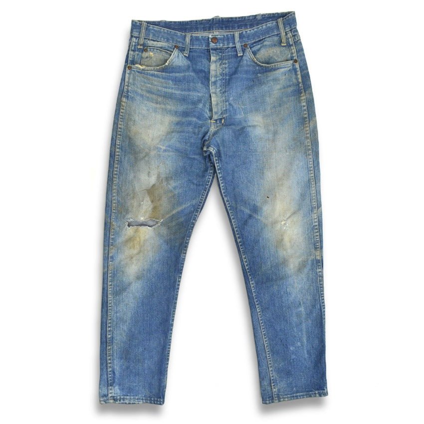 50's Unknown 5pokets Denim Pants from Barn...W33×L29