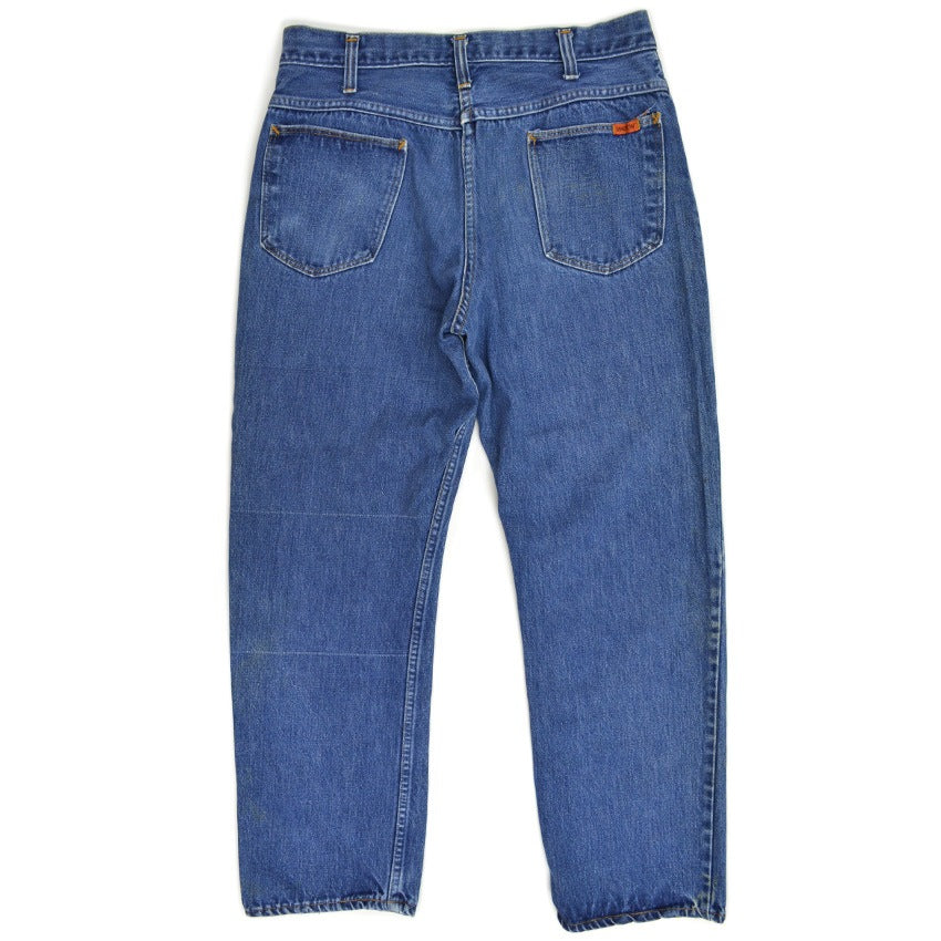 60's~ JC Penney RANCHCRAFT Denim Pants Indigo... W32×L29