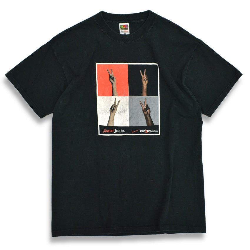 Verizon Wireless Mobile Carrier 'Peace Sign' T-Shirt... XL