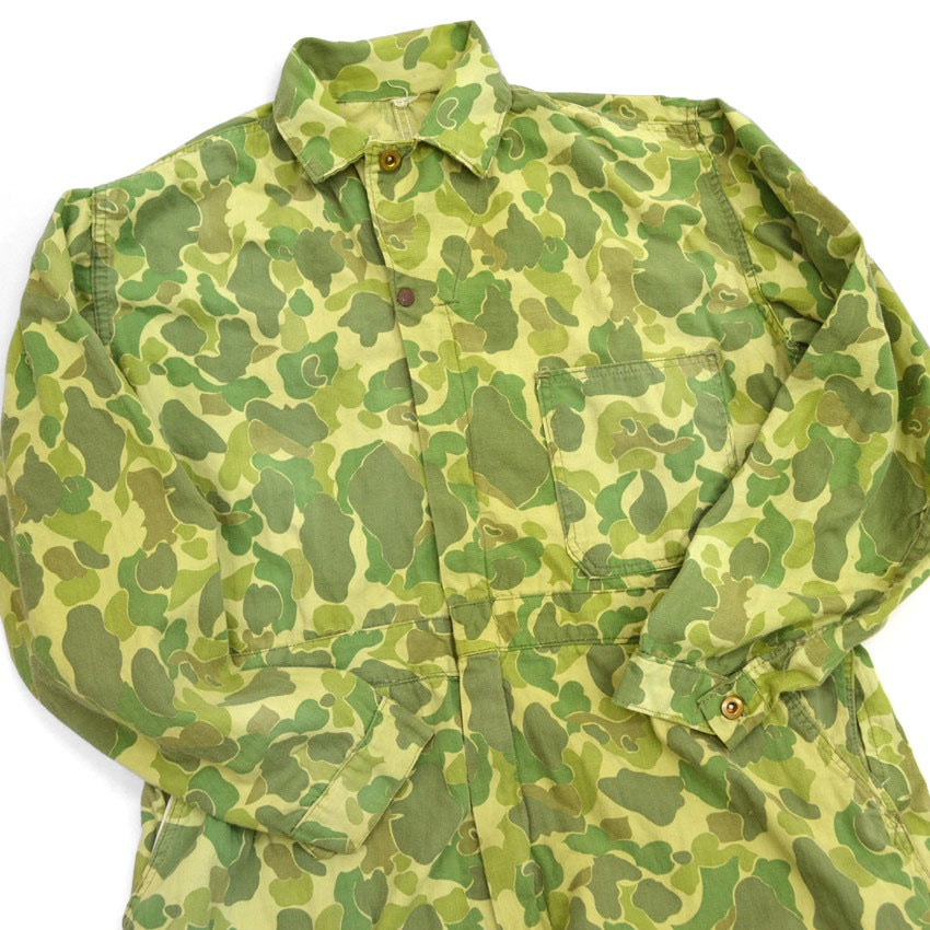 50's- Duck Hunter Camo HBT All-in-One Rare Color...