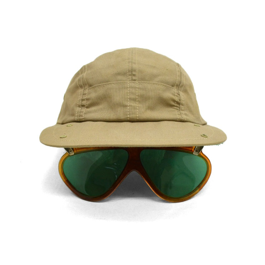 60's~ Fishing Cap with Sunglasses...