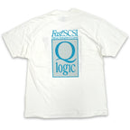 90's Deadstock Hanes 'Q logic Network Equipment' T-Shirt... XL