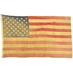 Vintage 50 Star American Flag All Cotton with Print Stars ... 86cm×147cm